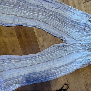 Womens S flowy beach pants